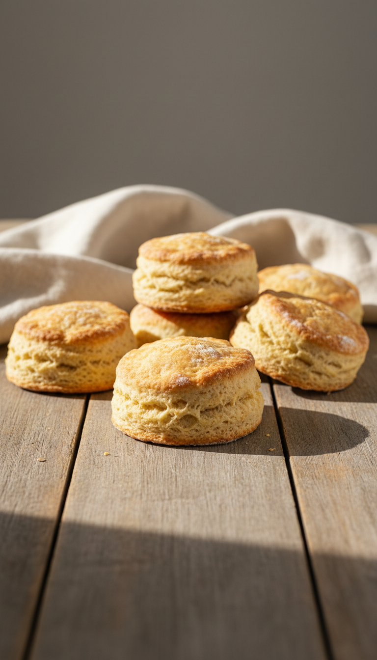 Classic Buttermilk Biscuits Hand-Rolled