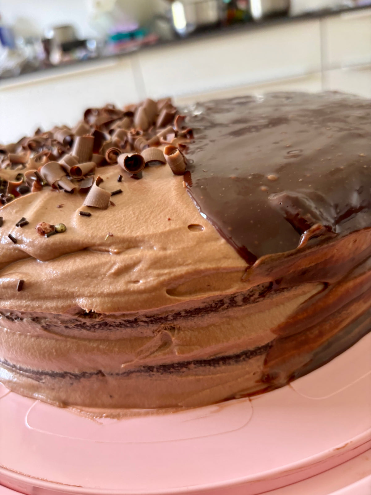 Double Trouble Chocolate Cake